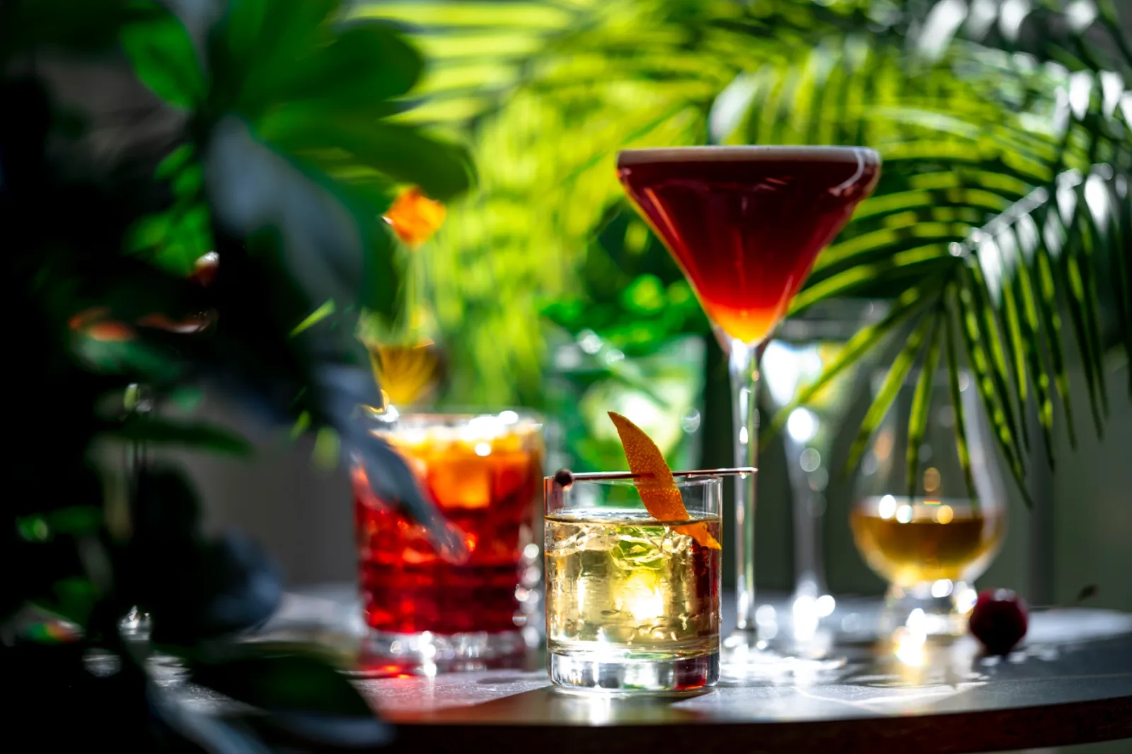 Assorted Tropical Cocktails Served Outdoors Among 2026 07 16 17 13 31 Utc