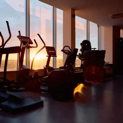 Interior Of A Gym With Exercise Machines And No Pe 2026 03 16 03 32 06 Utc