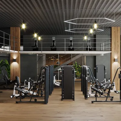Modern Gym Interior With Sport And Fitness Equipme 2026 01 06 10 18 01 Utc