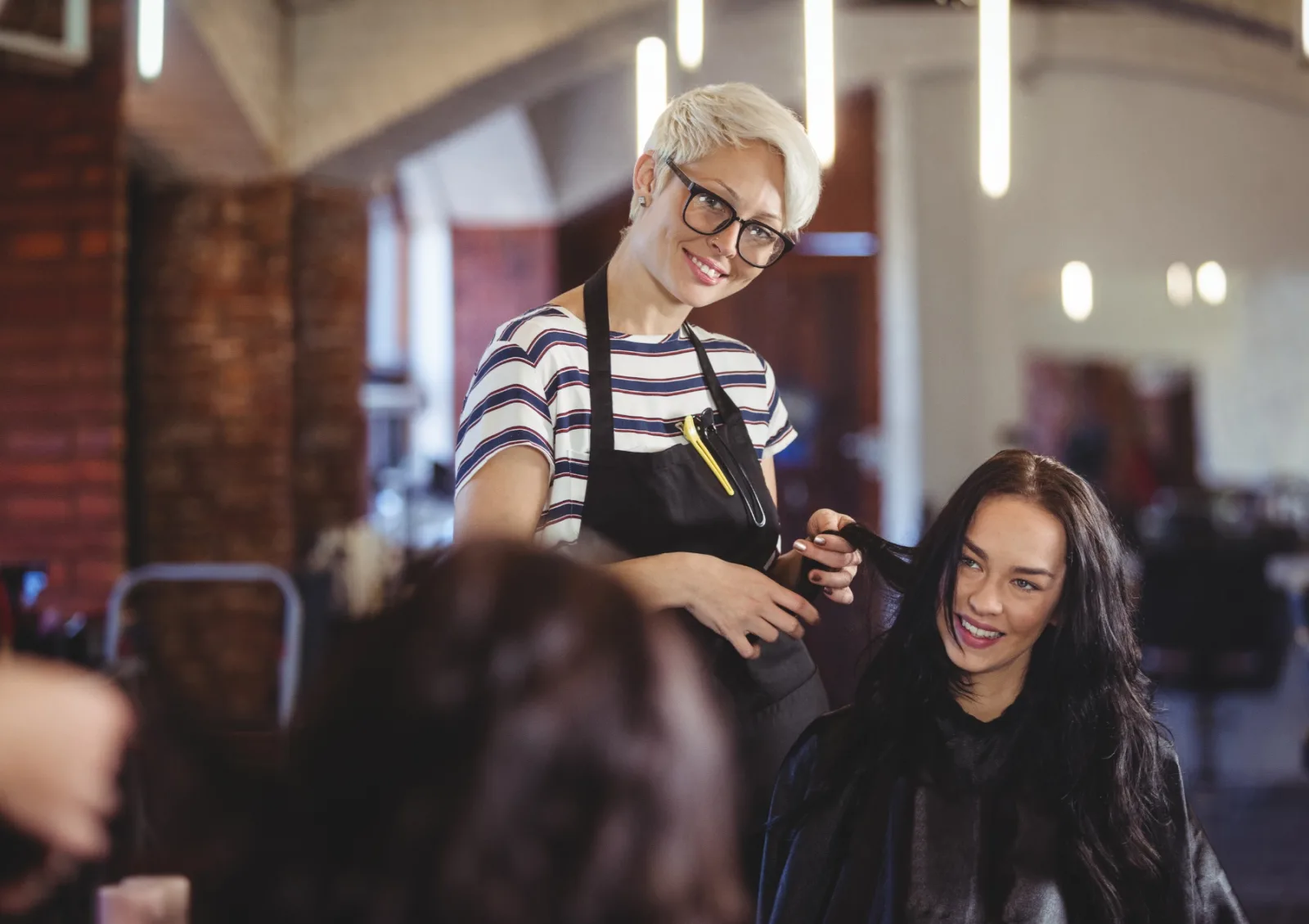 Woman Getting Hair Styled In Relaxing Salon 2026 03 26 11 50 33 Utc