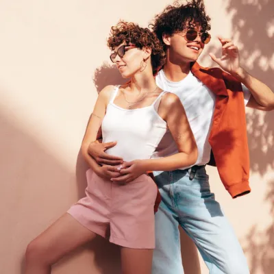 Affectionate Young Couple Posing In The Sunny City 2026 03 18 05 00 24 Utc