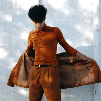 Young Adult Fashion Model Posing In Style 2026 01 08 22 20 43 Utc